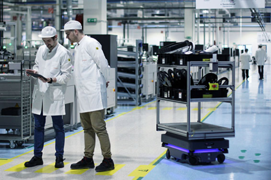 Mobile robot safety at Visteon