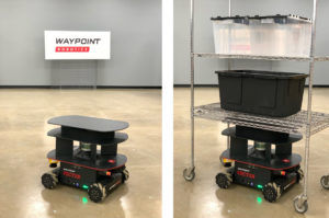 Waypoint Robotics partners with Numina Group on batch cart fulfillment, offers AMR top module