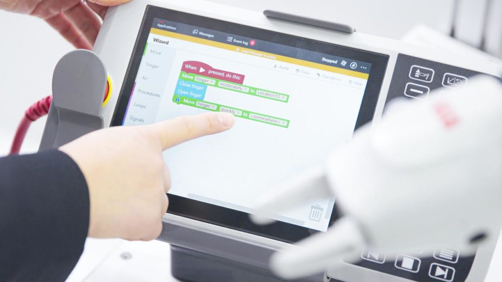 ABB Wizard Easy Programming for YuMi cobot