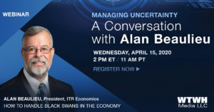 Webinar: Managing uncertainty -- how to handle black swans in the economy