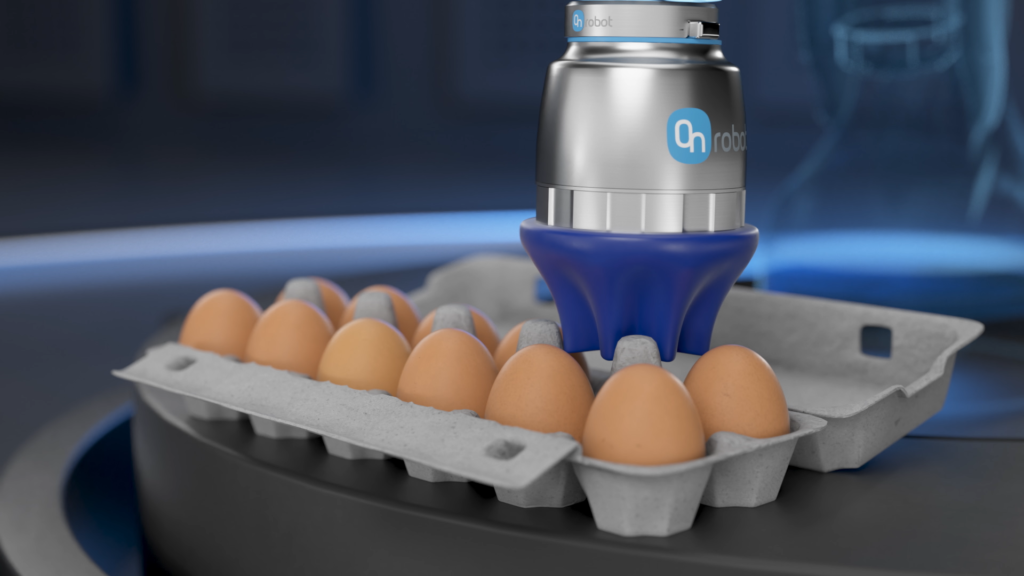 OnRobot Soft Gripper eggs