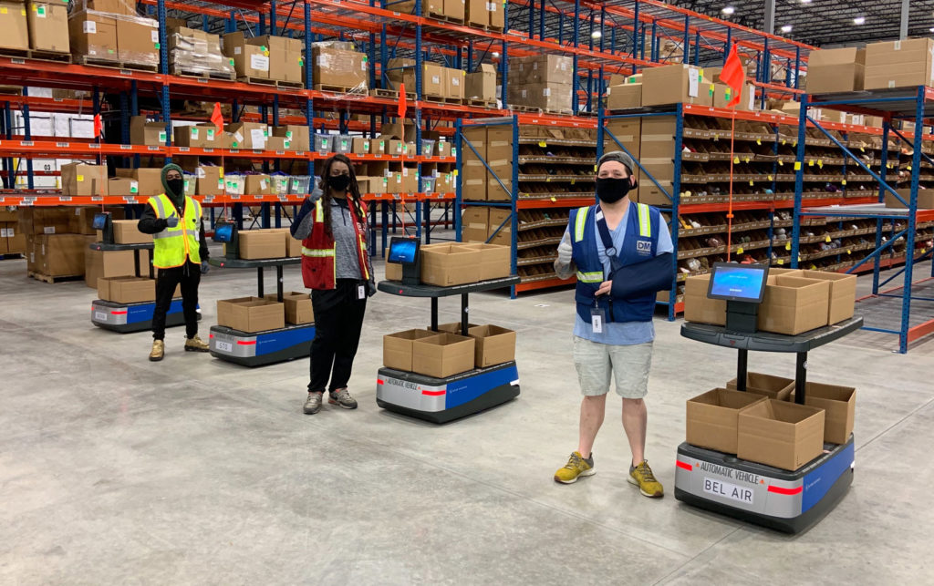 How 6 River Systems' robots help protect warehouse workers during the COVID-19 crisis