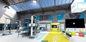 Virtual booth launched by Geek+ to help customers learn about mobile robots remotely