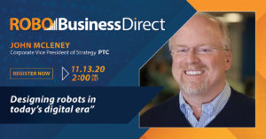 PTC VP to discuss how to design robots for the digital era in RoboBusiness Direct