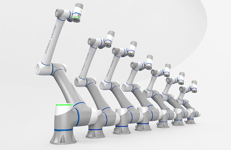 Dobot Robotics' CRA Series cobots. 