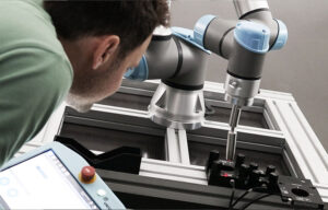 CAPTRON offers TCP Calibration Sensors, now available in the Universal Robots marketplace, are designed for easy integration and high precision.