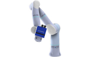 The KURAVIZON adaptive robot combines the Rizon arm from Flexiv with KURASENSE from Kurabo.